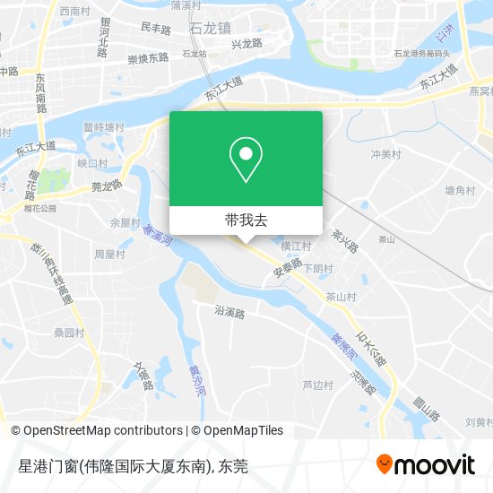 星港门窗(伟隆国际大厦东南)地图