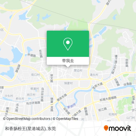 和香肠粉王(星港城店)地图