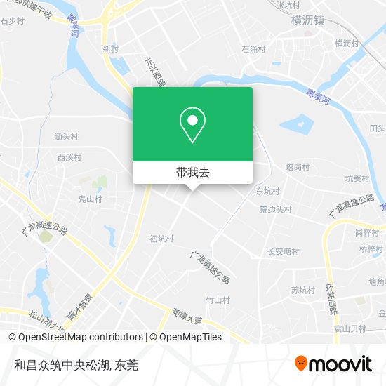 和昌众筑中央松湖地图
