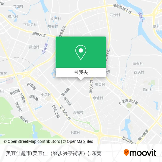 美宜佳超市(美宜佳（寮步兴亭街店）)地图