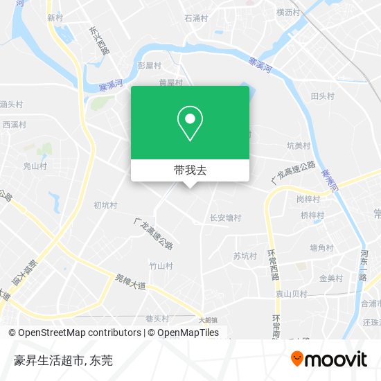 豪昇生活超市地图