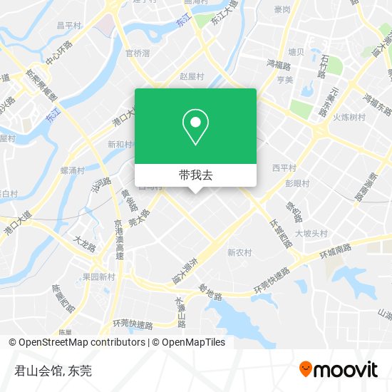 君山会馆地图
