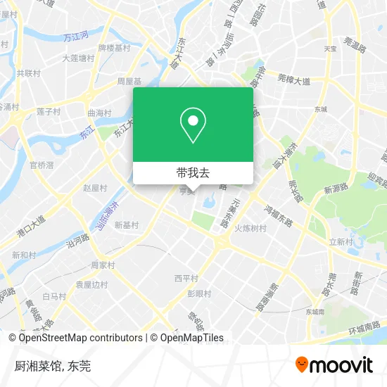 厨湘菜馆地图