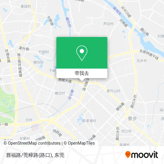 唇福路/莞樟路(路口)地图