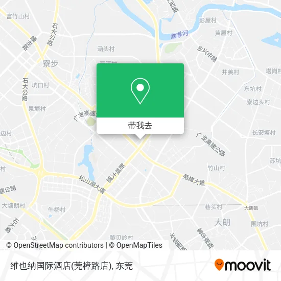 维也纳国际酒店(莞樟路店)地图