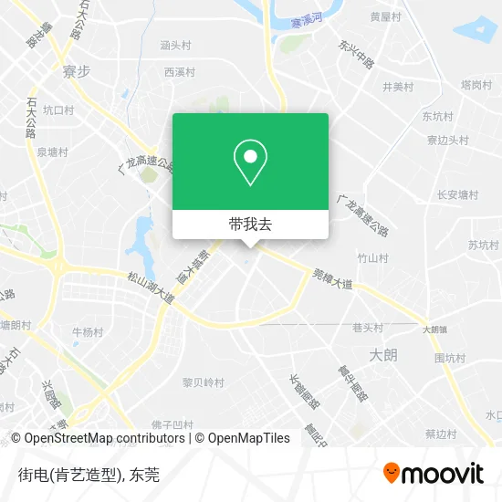 街电(肯艺造型)地图