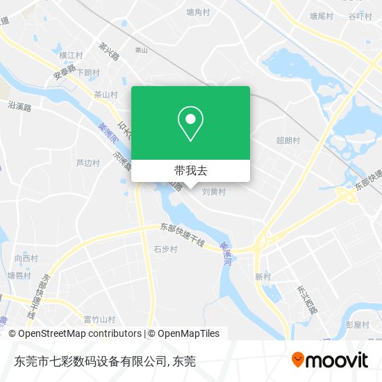 东莞市七彩数码设备有限公司地图