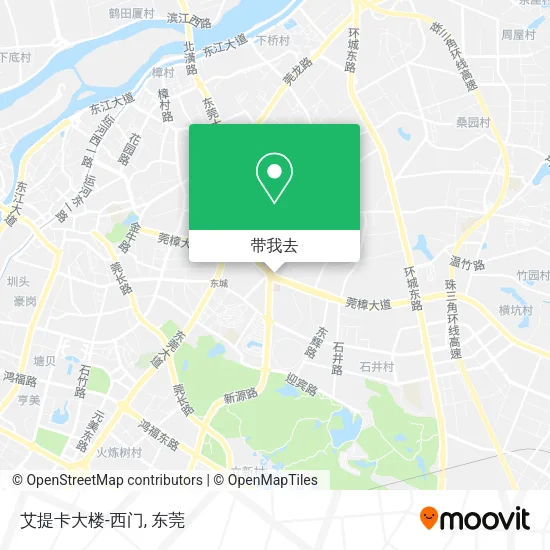 艾提卡大楼-西门地图