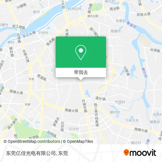 东莞亿佳光电有限公司地图