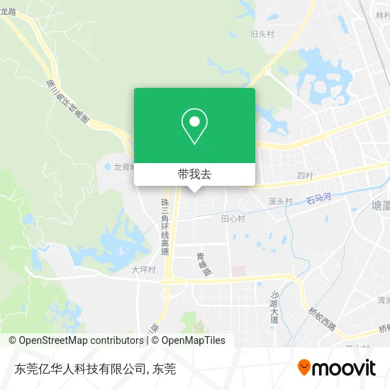 东莞亿华人科技有限公司地图