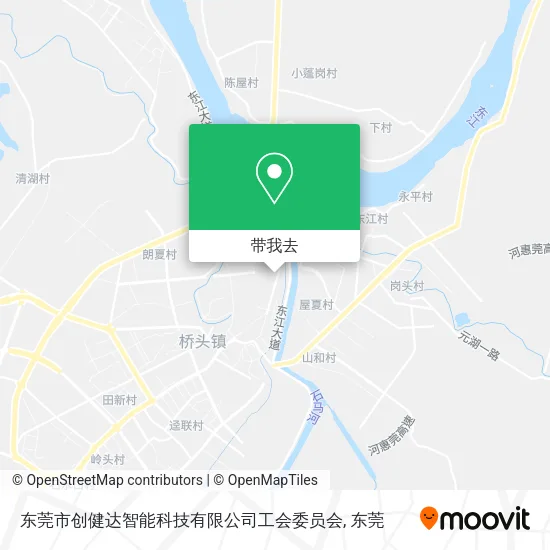 东莞市创健达智能科技有限公司工会委员会地图