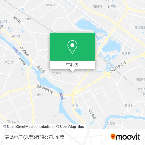 建益电子(东莞)有限公司地图