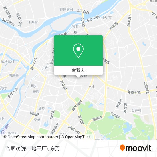 合家欢(第二地王店)地图