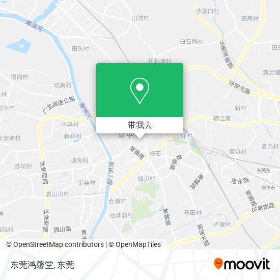 东莞鸿馨堂地图