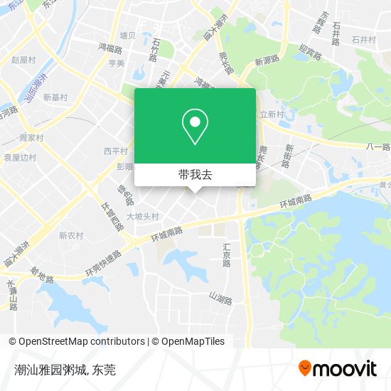 潮汕雅园粥城地图