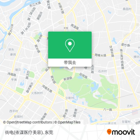 街电(依谋医疗美容)地图
