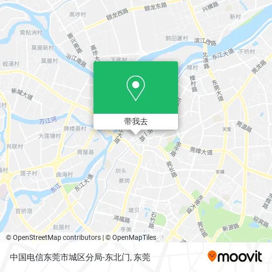 中国电信东莞市城区分局-东北门地图