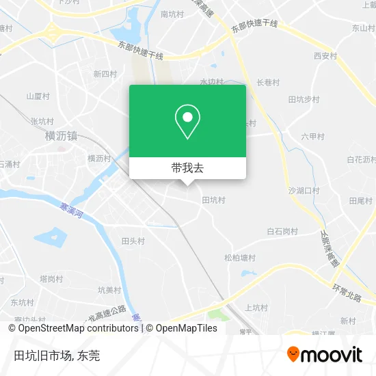 田坑旧市场地图