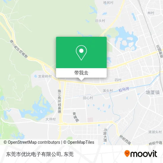 东莞市优比电子有限公司地图