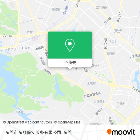 东莞市东顺保安服务有限公司地图