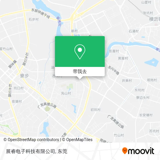 展睿电子科技有限公司地图