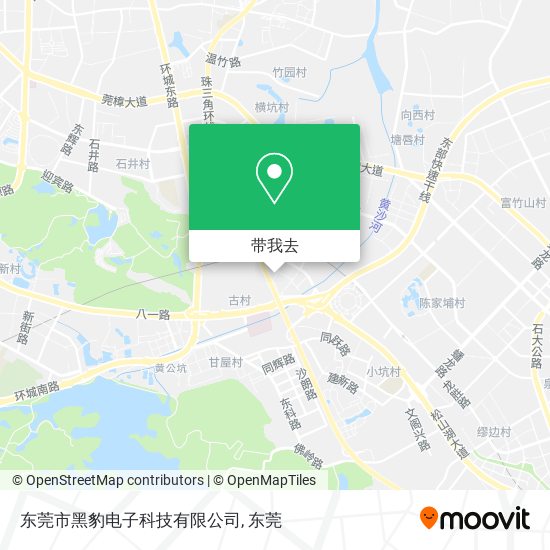 东莞市黑豹电子科技有限公司地图