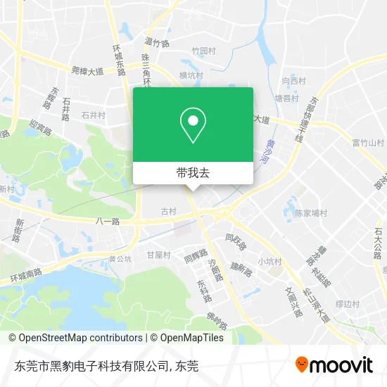 东莞市黑豹电子科技有限公司地图