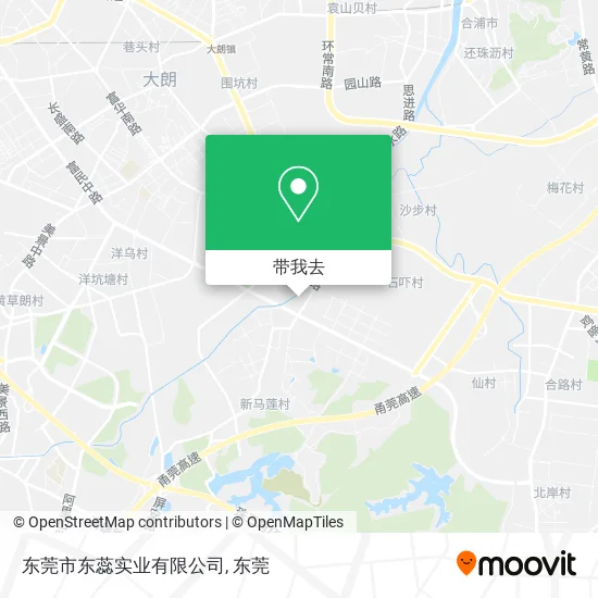 东莞市东蕊实业有限公司地图