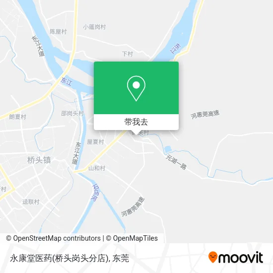 永康堂医药(桥头岗头分店)地图