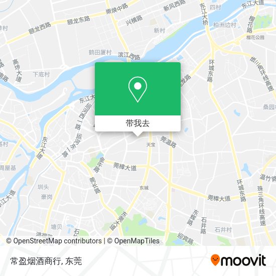 常盈烟酒商行地图