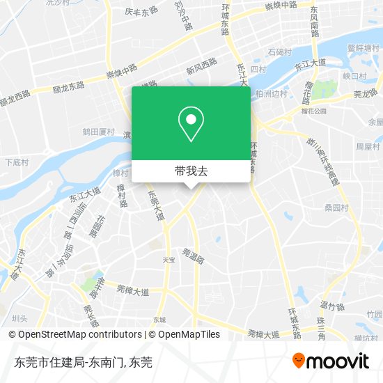 东莞市住建局-东南门地图