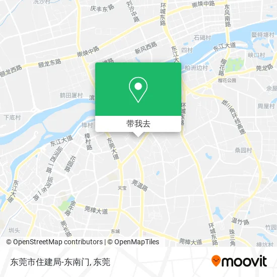 东莞市住建局-东南门地图