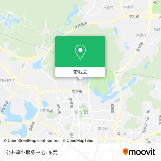 公共事业服务中心地图