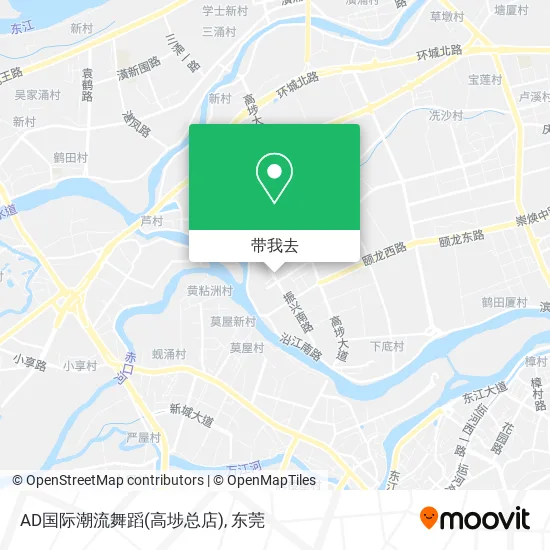 AD国际潮流舞蹈(高埗总店)地图