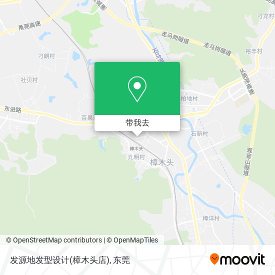 发源地发型设计(樟木头店)地图