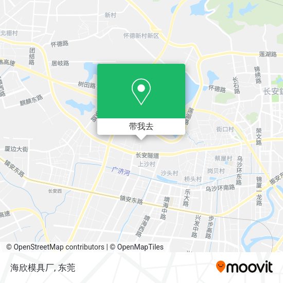 海欣模具厂地图