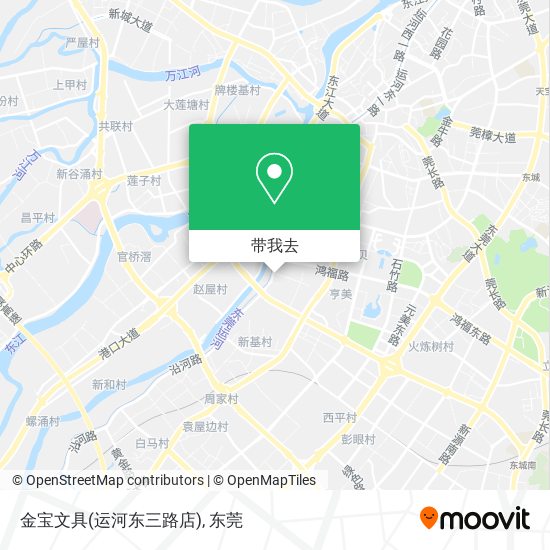 金宝文具(运河东三路店)地图