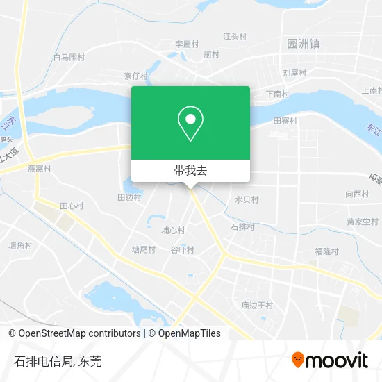 石排电信局地图
