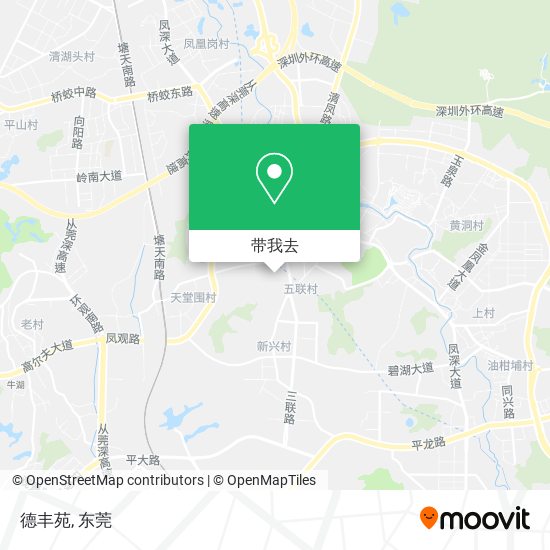 德丰苑地图