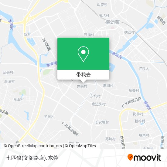 七匹狼(文阁路店)地图