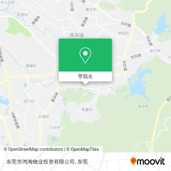东莞市鸿海物业投资有限公司地图