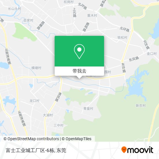富士工业城工厂区-6栋地图