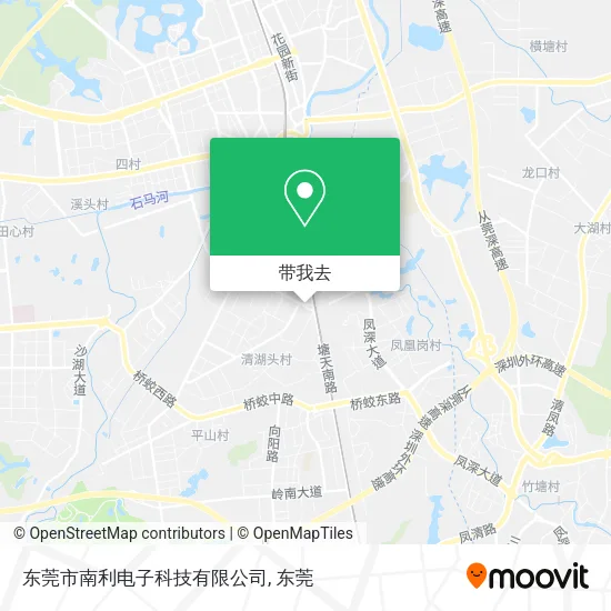 东莞市南利电子科技有限公司地图
