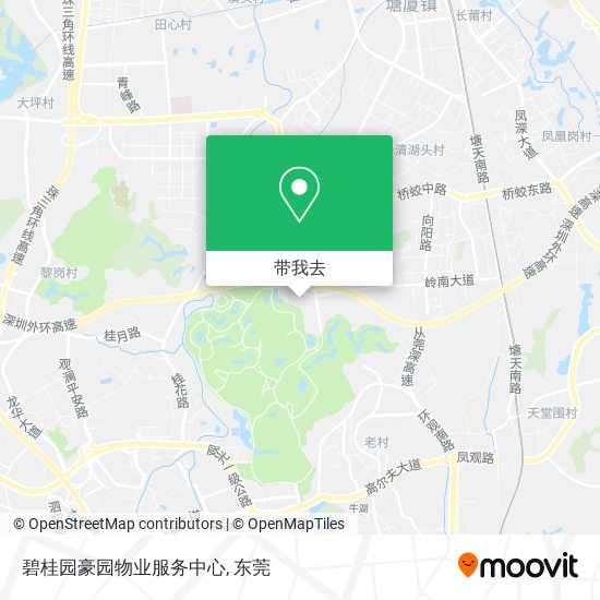 碧桂园豪园物业服务中心地图