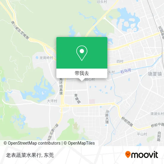 老表蔬菜水果行地图