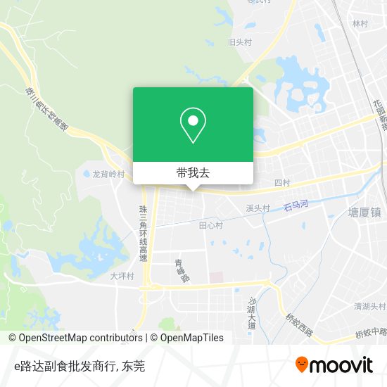 e路达副食批发商行地图