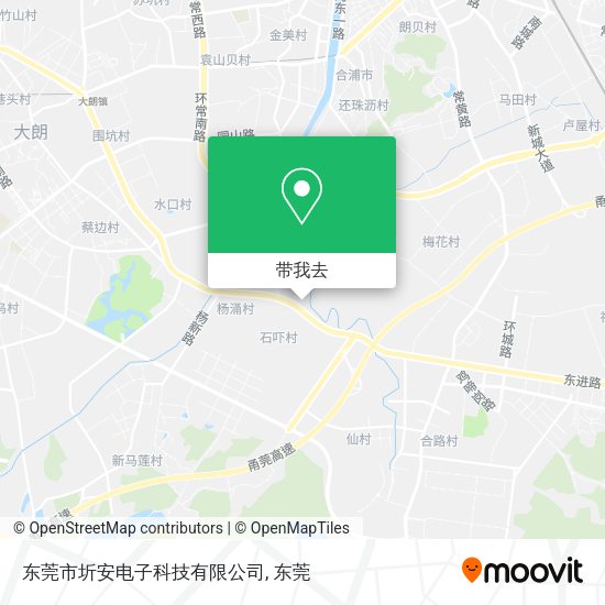 东莞市圻安电子科技有限公司地图