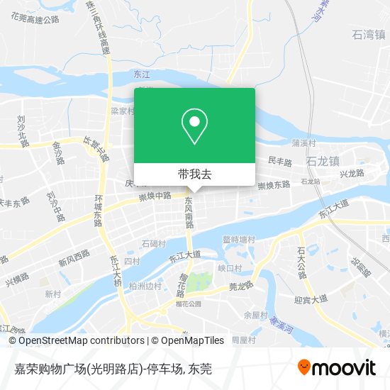 嘉荣购物广场(光明路店)-停车场地图