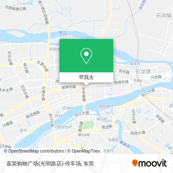 嘉荣购物广场(光明路店)-停车场地图