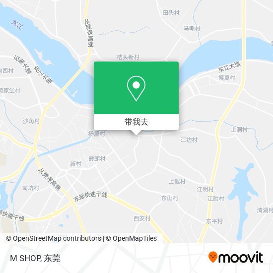 M SHOP地图